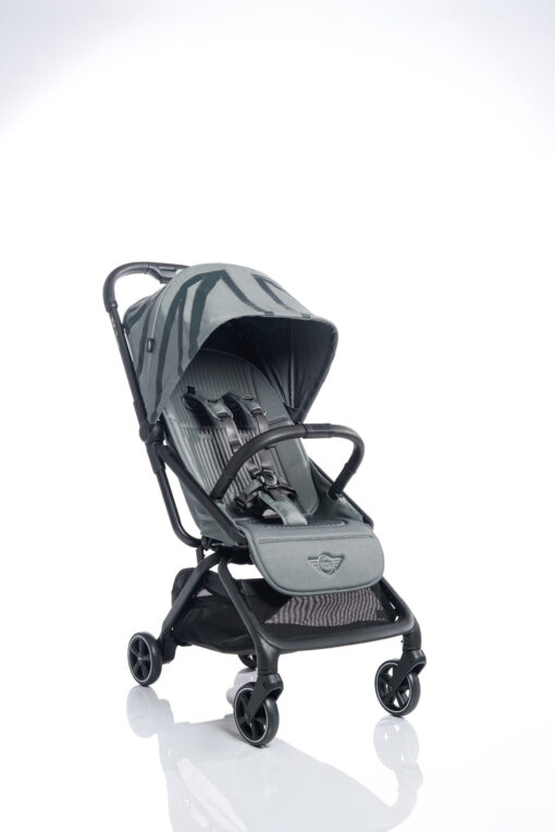 Easywalker Mini S Auto Fold Stroller x Mmehuillet - Sutton Grey