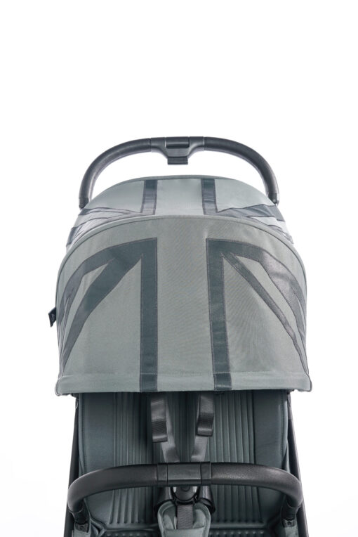 Easywalker Mini S Auto Fold Stroller x Mmehuillet - Sutton Grey - Gambar 5