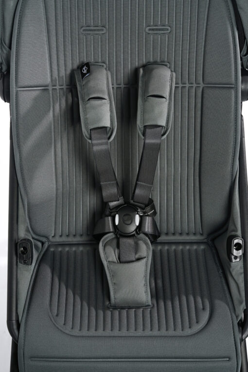 Easywalker Mini S Auto Fold Stroller x Mmehuillet - Sutton Grey - Gambar 6