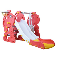 Labeille Luxury Whale Slide Swing Basketball - Red