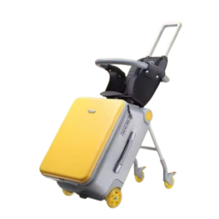 GLT Suitcase Travel Luggage - Yellow